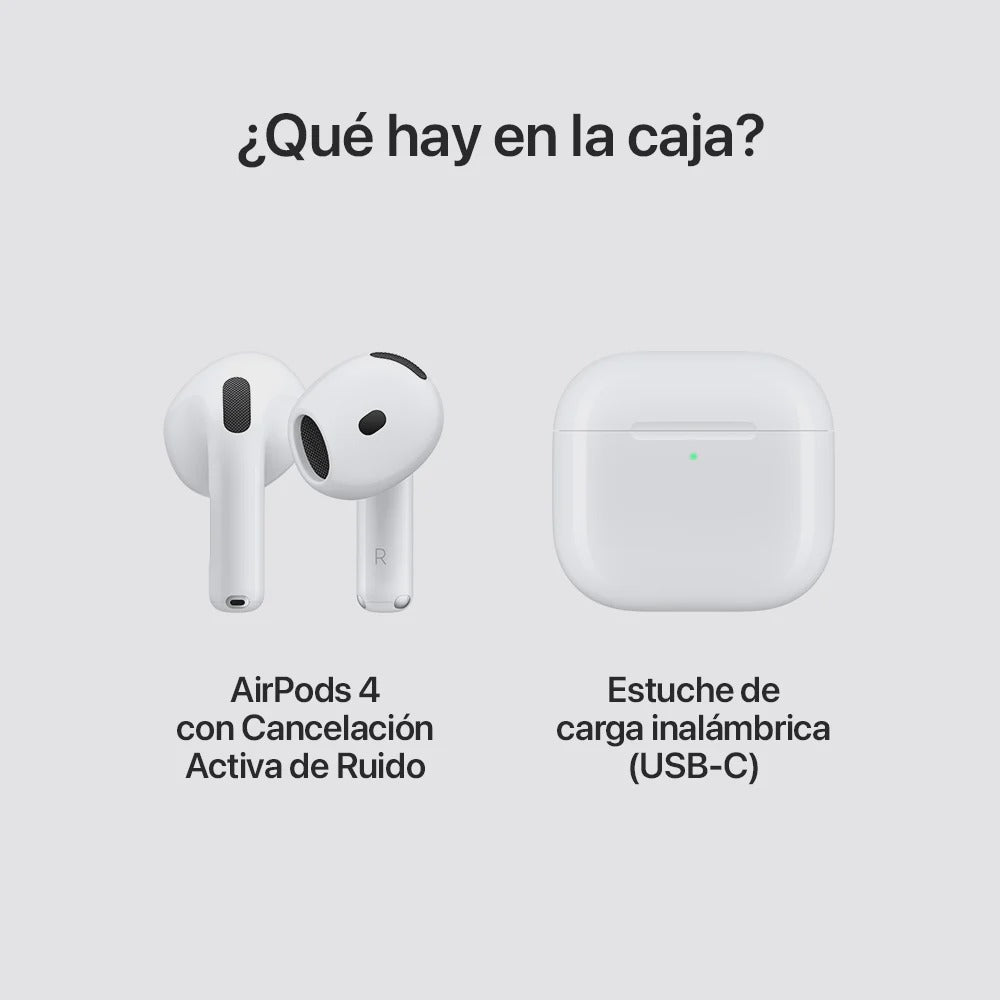 AirPods 4 con Cancelación de Ruido