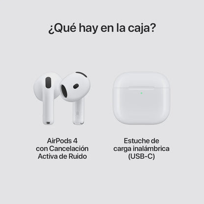 AirPods 4 con Cancelación de Ruido