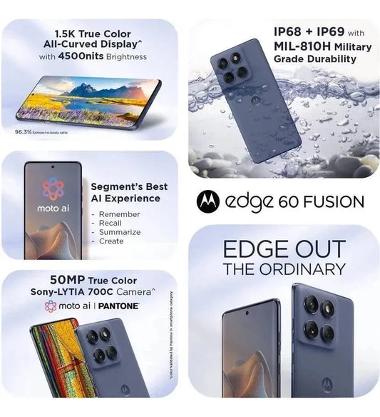 Moto Edge 60 Fusion
